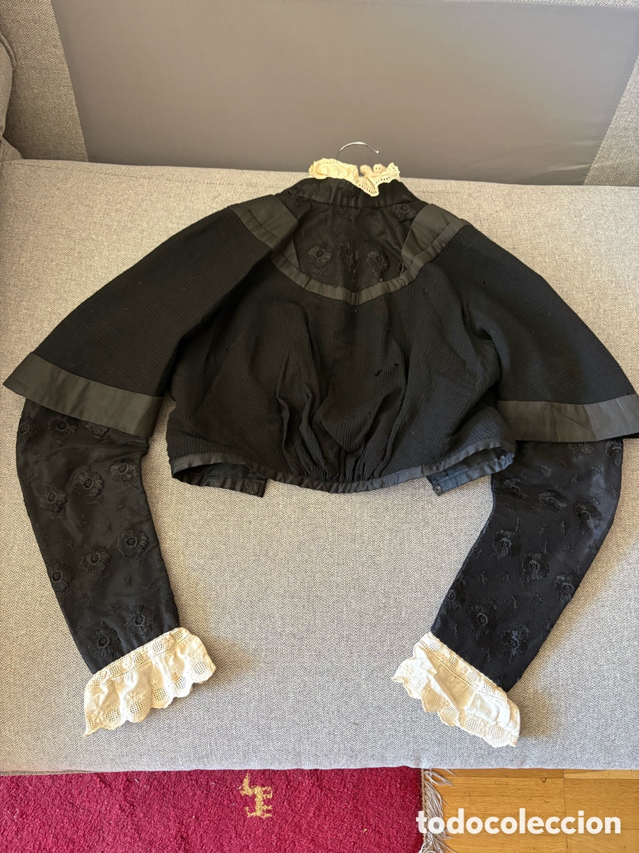 Antig&uuml;edades: Antigua Blusa o corpi&ntilde;o de mujer. Finales siglo XIX- principios XX. ASM