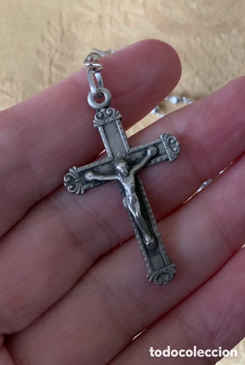 Antig&uuml;edades: PEQUE&Ntilde;O ROSARIO DE PLATA - Foto 7