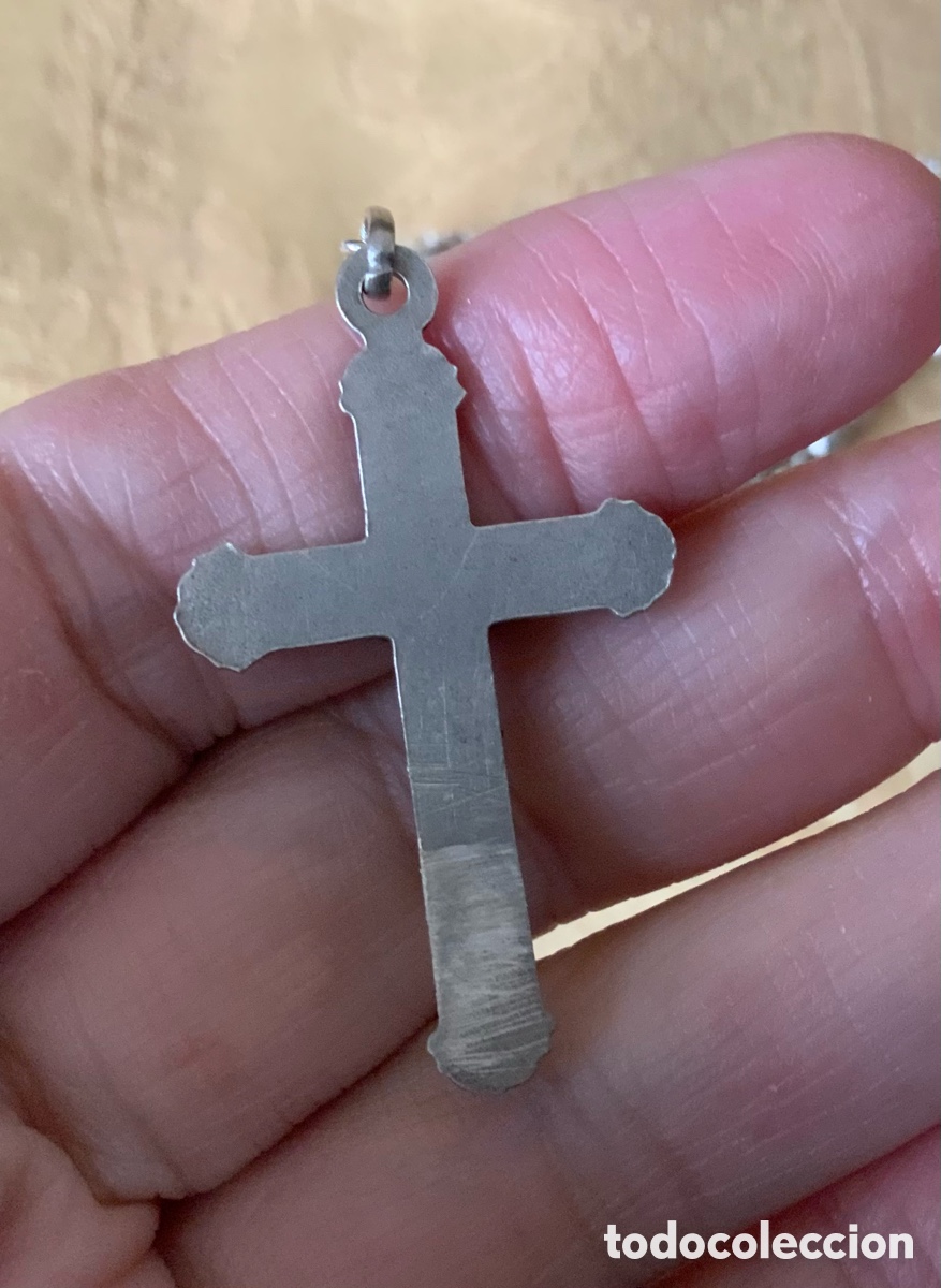 Antig&uuml;edades: PEQUE&Ntilde;O ROSARIO DE PLATA - Foto 12