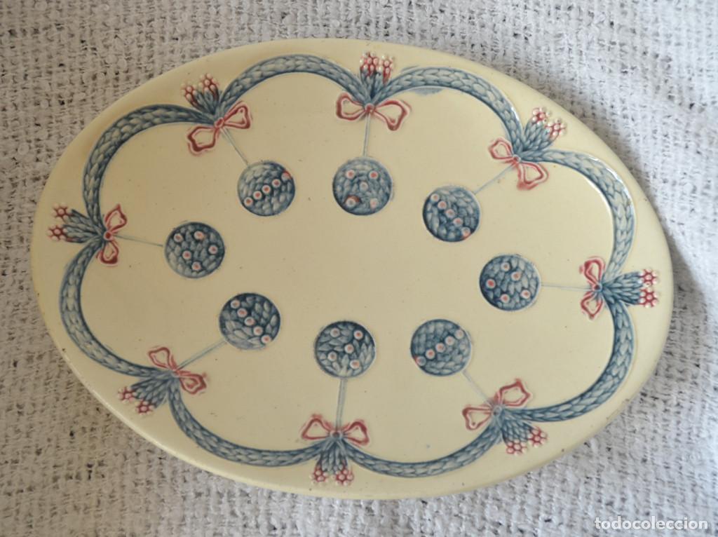 Antig&uuml;edades: Antiguo plato de servir de Villeroy & Boch