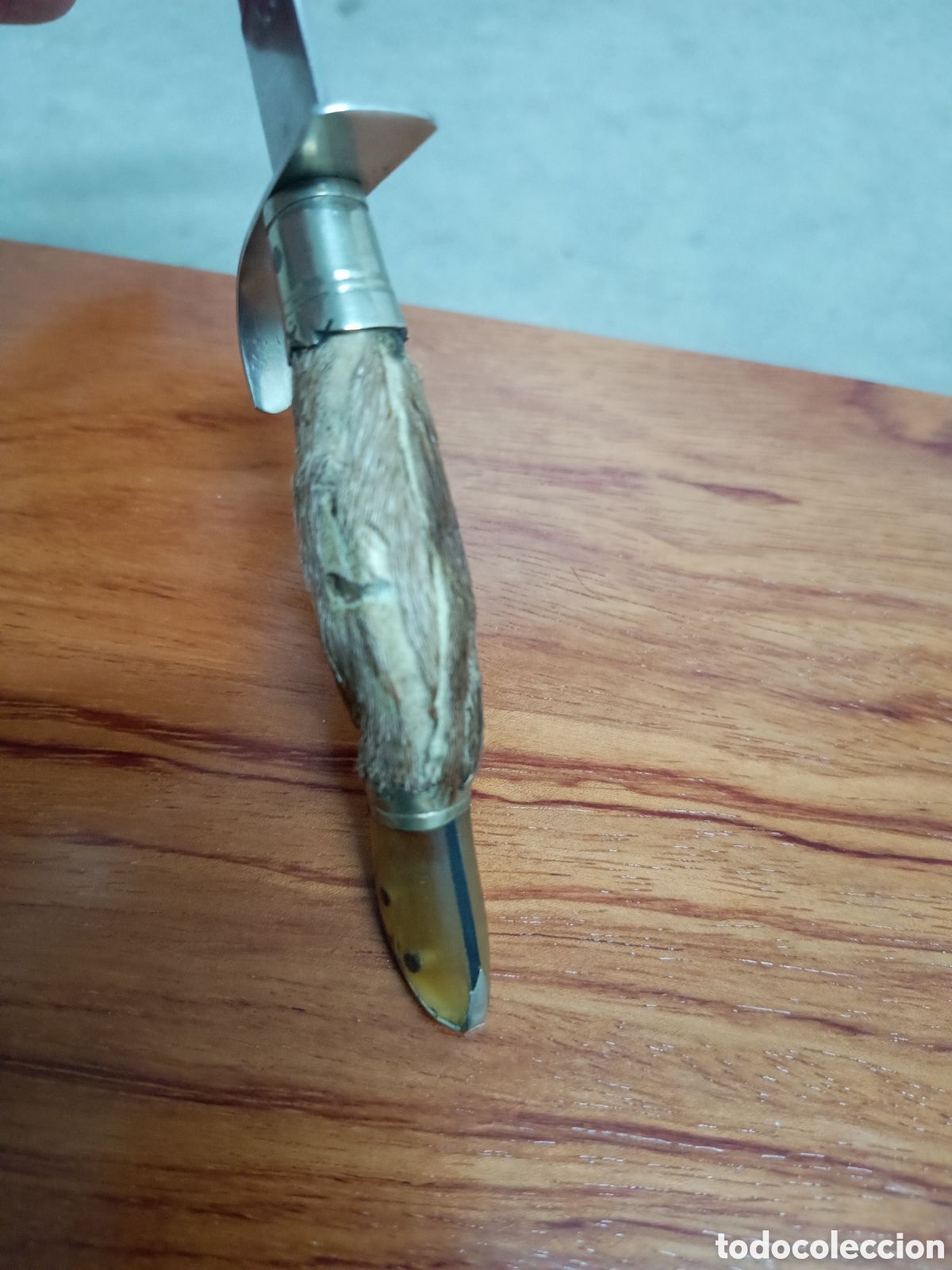 Antig&uuml;edades: ABRECARTAS PEZU&Ntilde;A DE CORZO 23cm - Foto 3