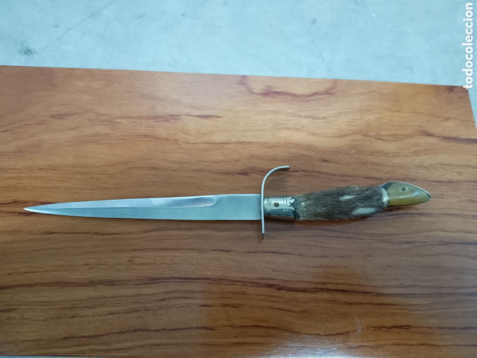 Antig&uuml;edades: ABRECARTAS PEZU&Ntilde;A DE CORZO 23cm - Foto 1
