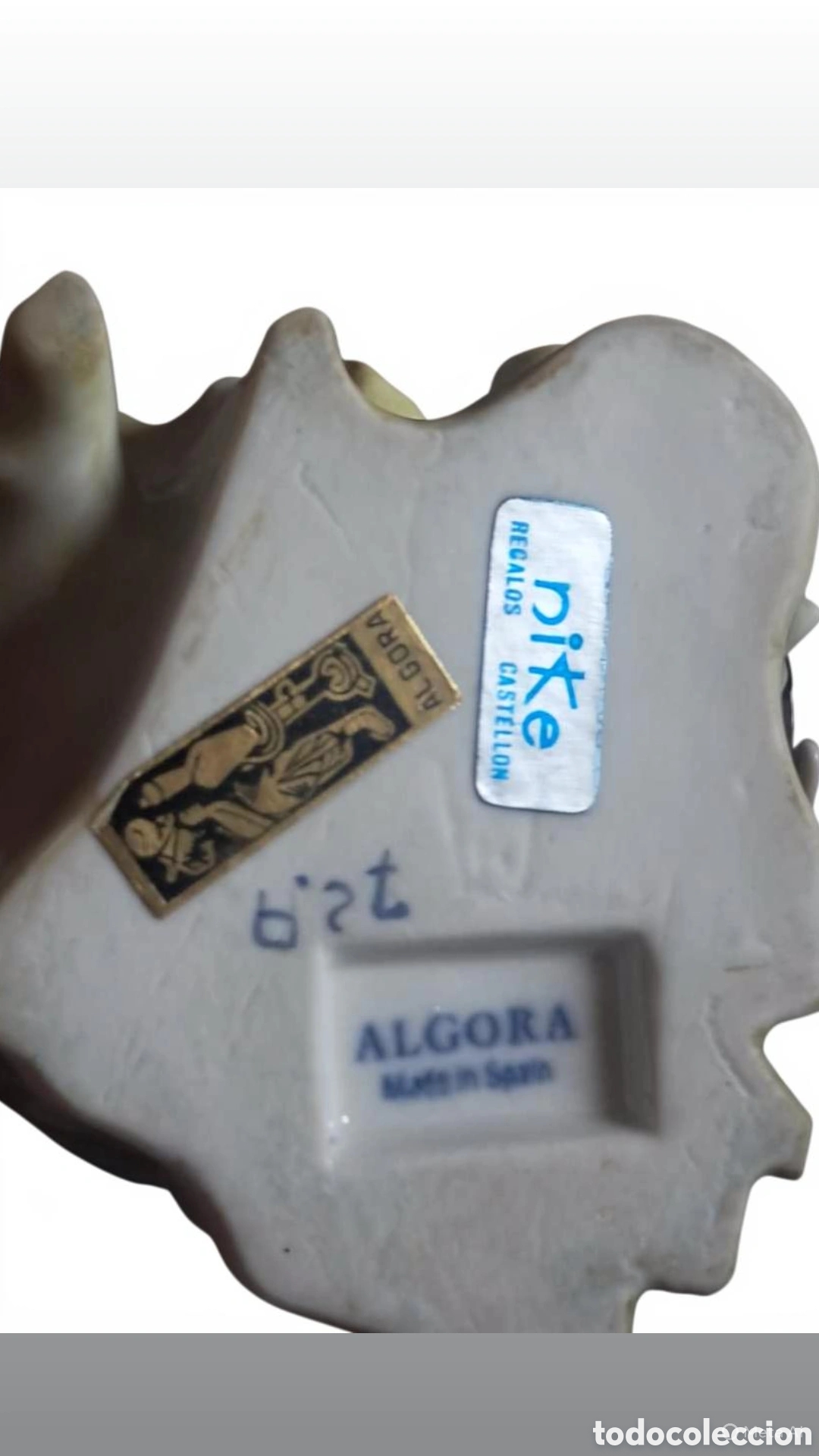 Antig&uuml;edades: Gallo de pelea, porcelana de Algora - Foto 13