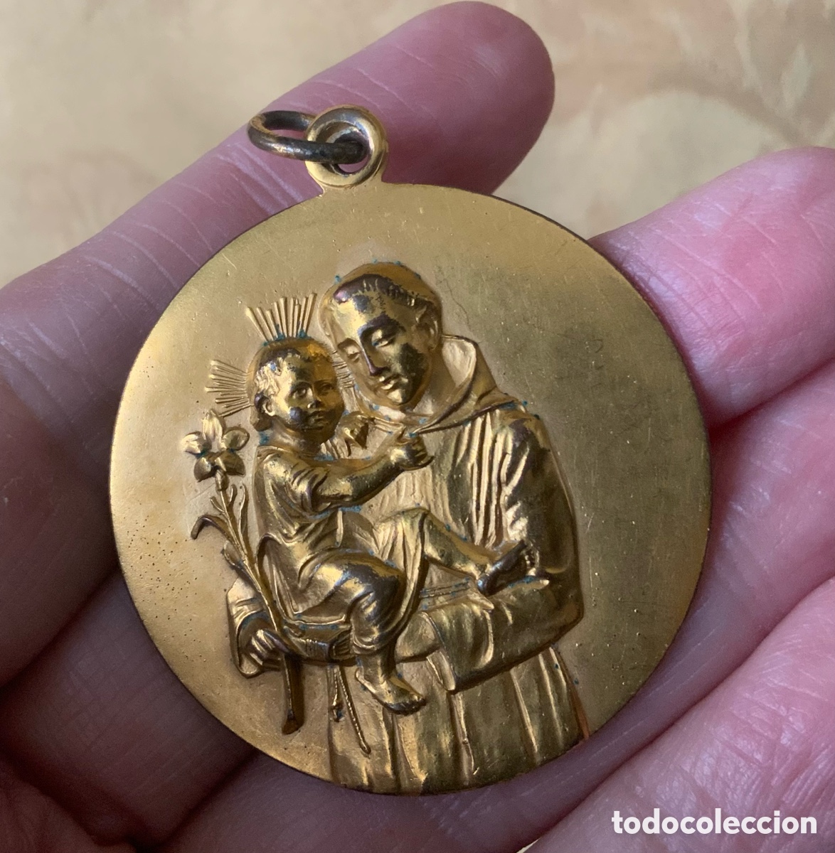 Antig&uuml;edades: ANTIGUA GRAN MEDALLA DE SAN ANTONIO