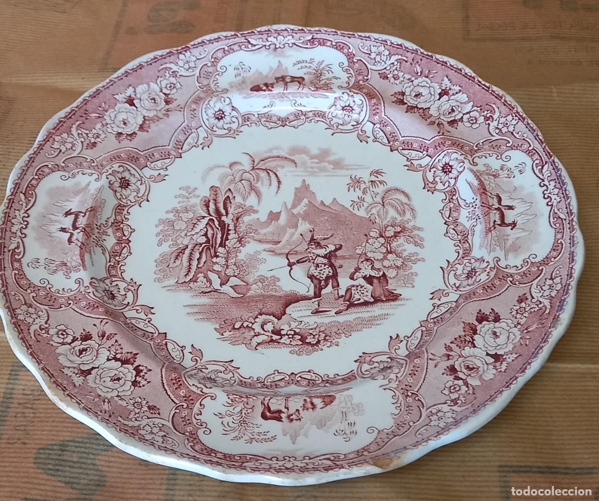 Antig&uuml;edades: Plato Columbus de William Adams & Sons