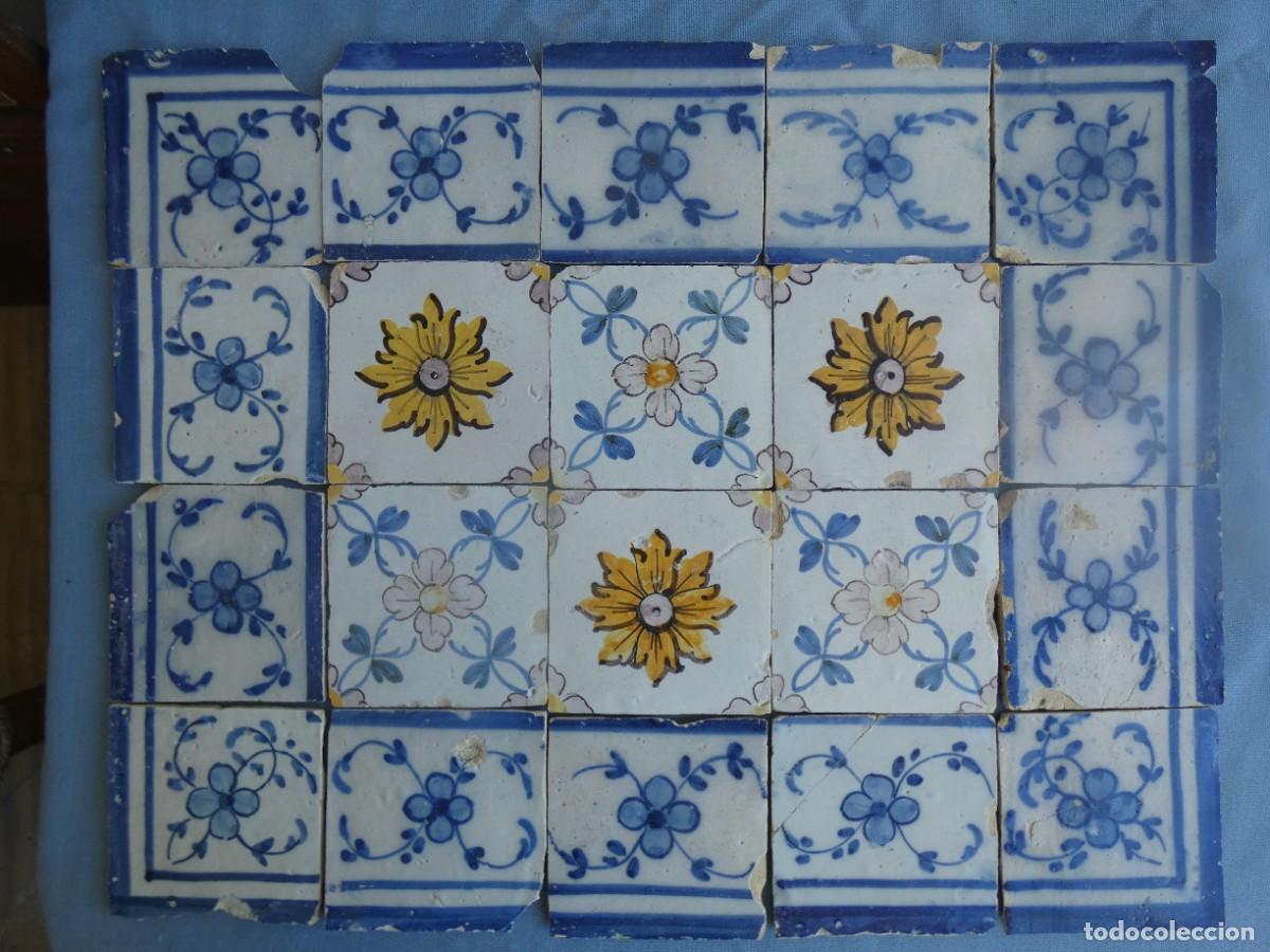 Antig&uuml;edades: Azulejo, Azulejos Portugal siglo 18/19