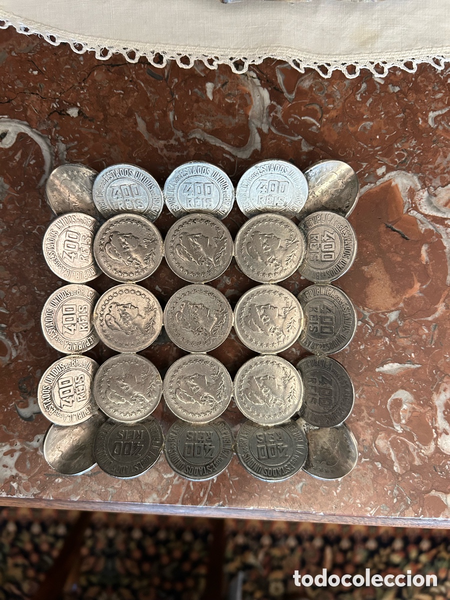 Antig&uuml;edades: Bandeja hecha de monedas - Foto 2