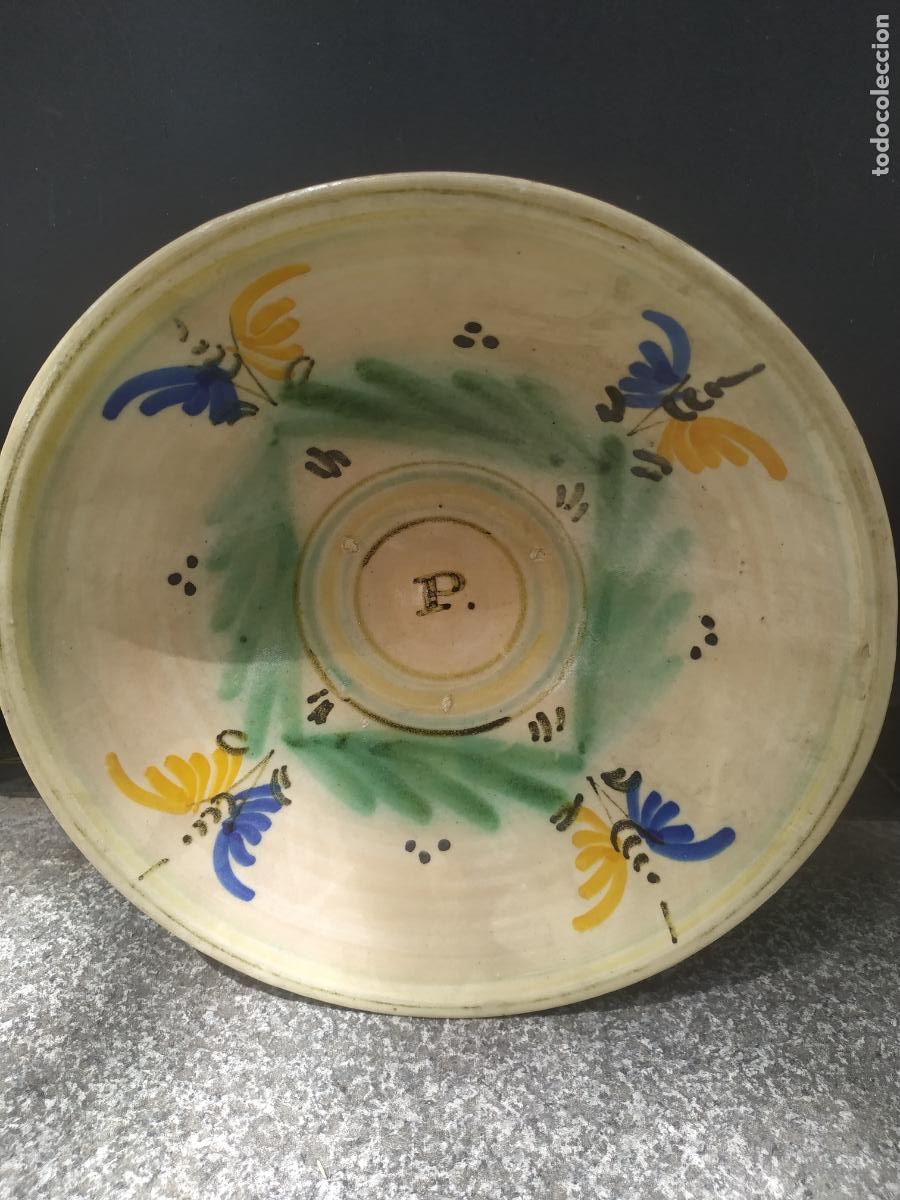 Antiques: Plato antiguo Puente Arzobispo ( Toledo) de Novia Inicial P