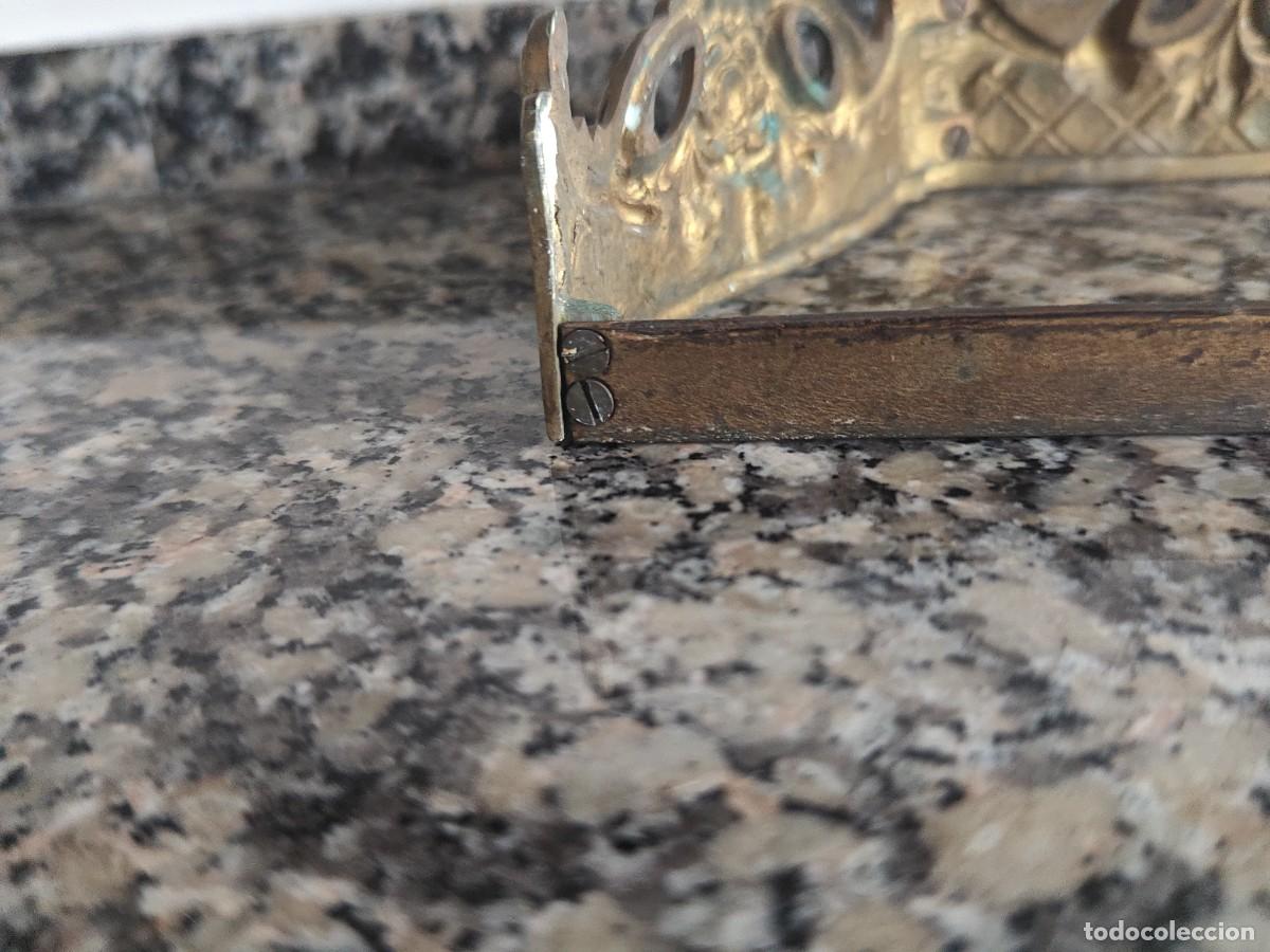 Antig&uuml;edades: Recibidor m&eacute;nsula bronce. - Foto 10