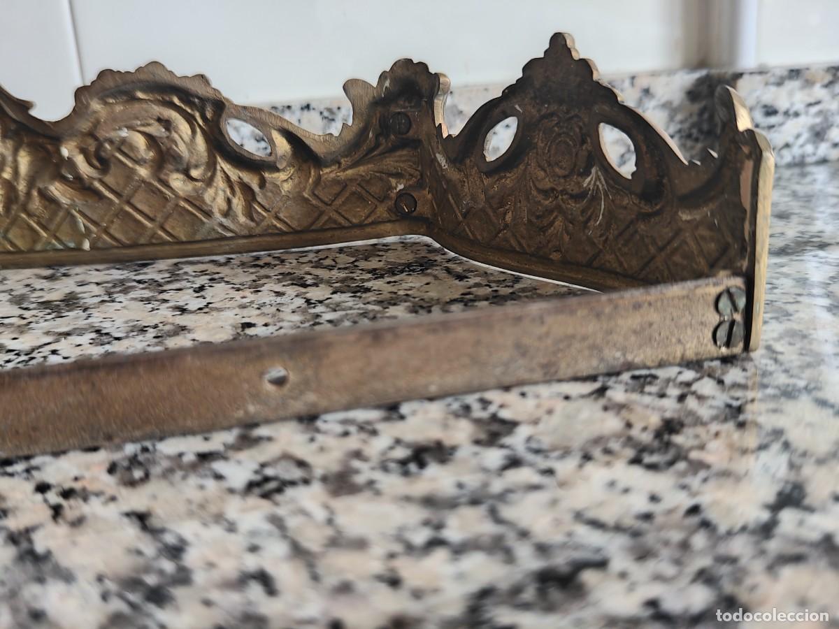 Antig&uuml;edades: Recibidor m&eacute;nsula bronce. - Foto 11