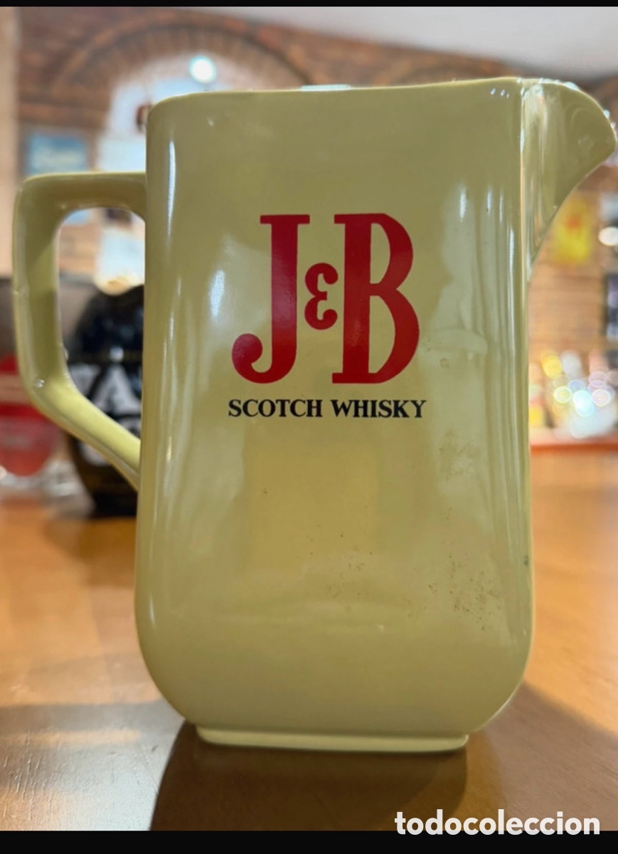 Antig&uuml;edades: Jarra de agua vintage j&b