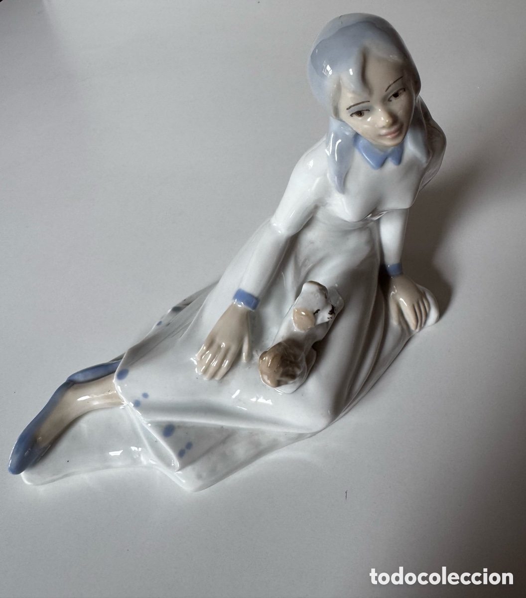 Antig&uuml;edades: FIGURA DE PORCELANAS PE&Ntilde;ATAL - Foto 2