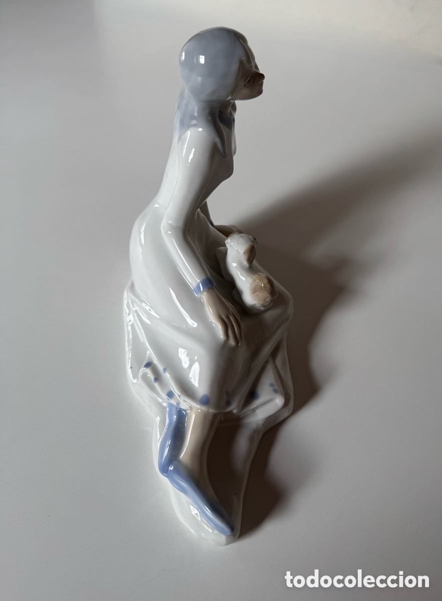 Antig&uuml;edades: FIGURA DE PORCELANAS PE&Ntilde;ATAL - Foto 3
