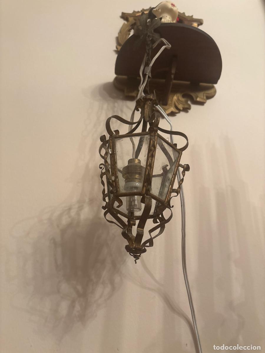 Antig&uuml;edades: Antiguo peque&ntilde;o farol - Foto 2