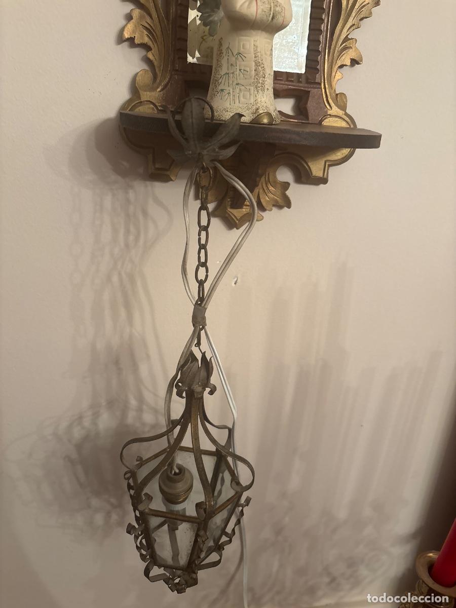 Antig&uuml;edades: Antiguo peque&ntilde;o farol - Foto 3