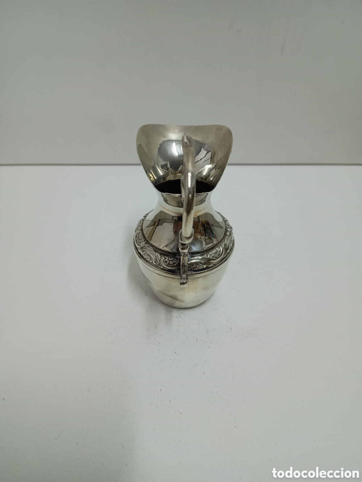 Antig&uuml;edades: JARRA DE ALPACA DE 13,5cm - Foto 4