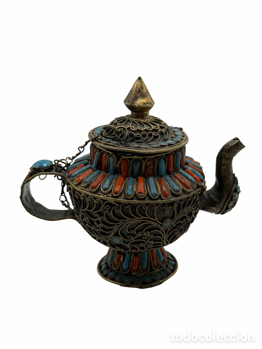 Antiques: Antigua Tetera de Pedrer&iacute;a