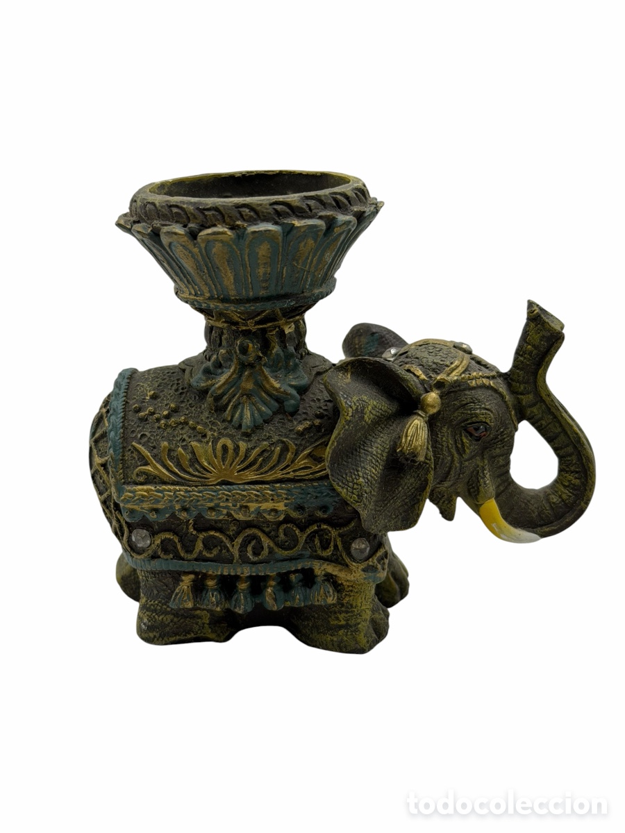 Antiquit&auml;ten: Candelabro Figura de Elefante