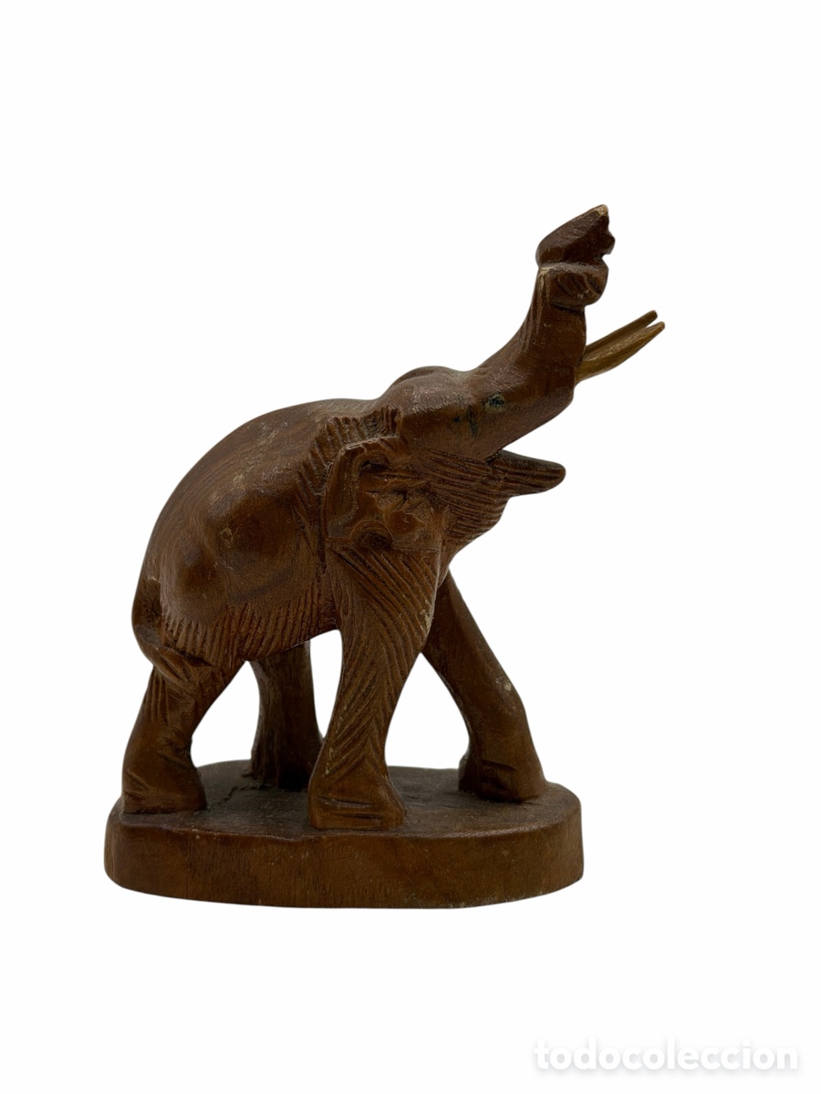 Antiquit&auml;ten: Figura Elefante de Madera