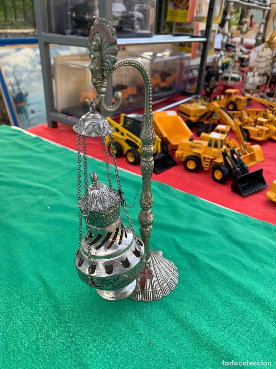 Antig&uuml;edades: botafumeiro santiago de compostela 22 cm - Foto 1