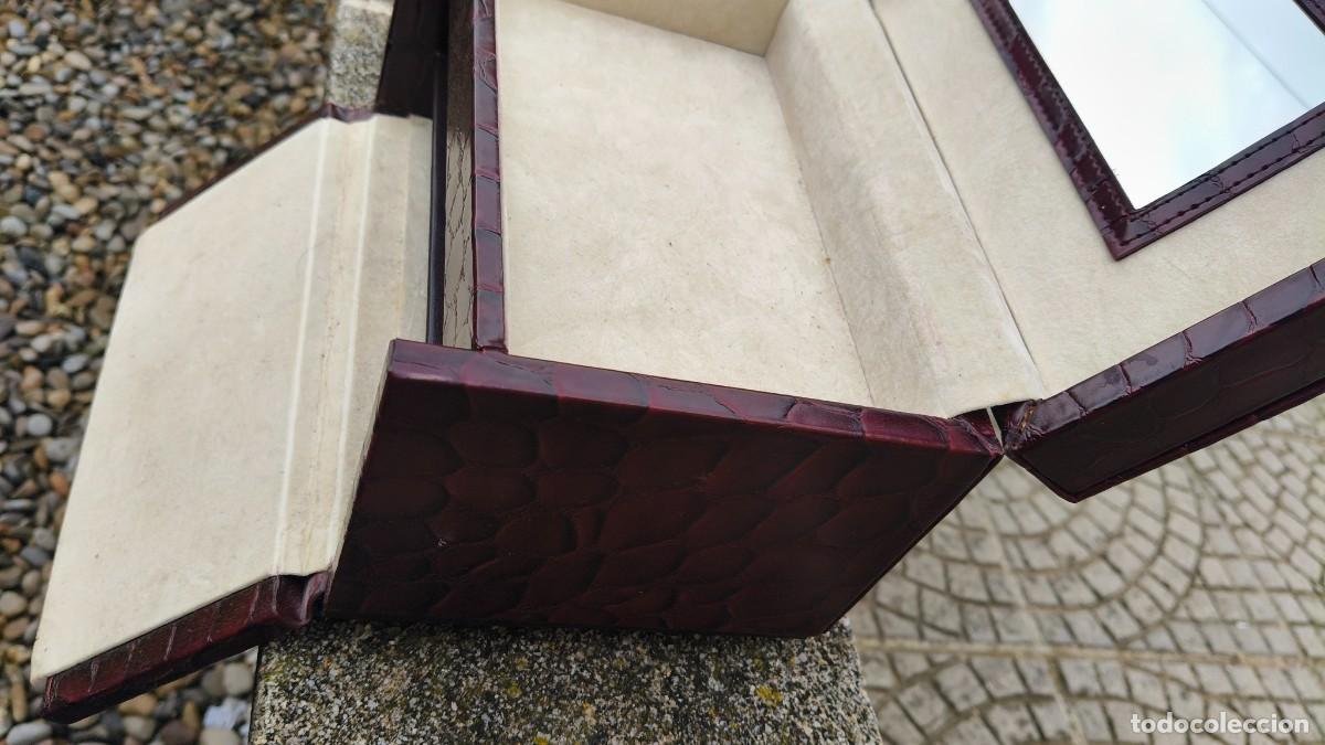 Antig&uuml;edades: Coffret a bijoux crocodile 1960 - Foto 2