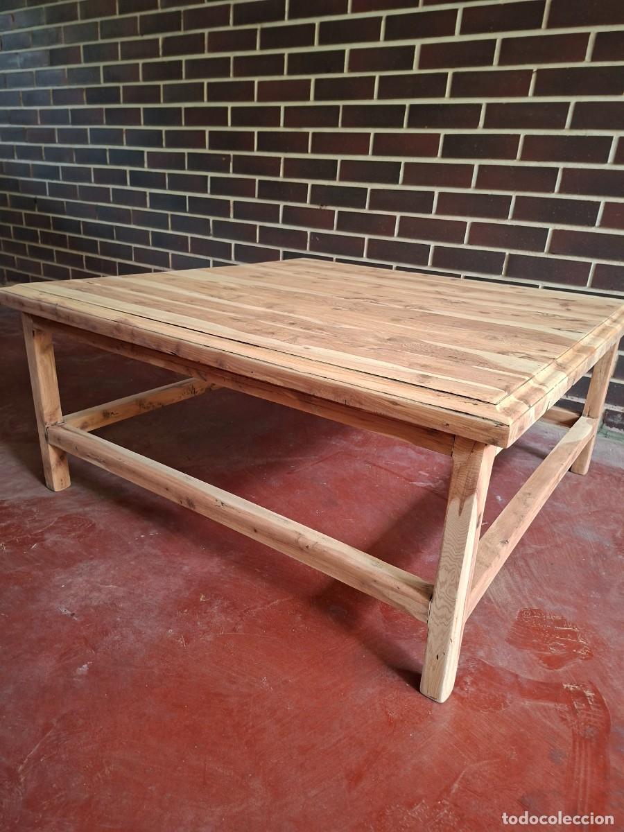 Antig&uuml;edades: Mesa madera de sabina