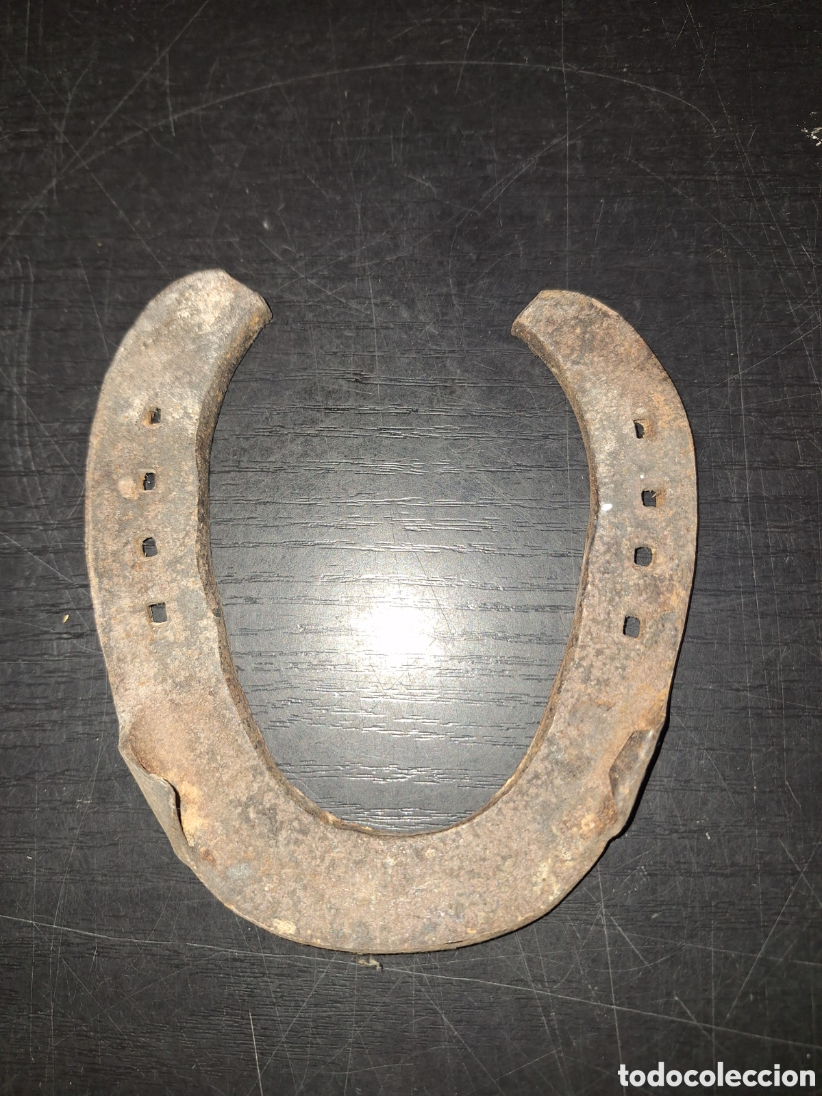 Antig&uuml;edades: Antigua herradura de caballo de 13*15 cent&iacute;metros.