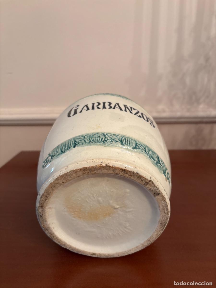 Antig&uuml;edades: Tarro recipiente Garbanzos - Foto 6