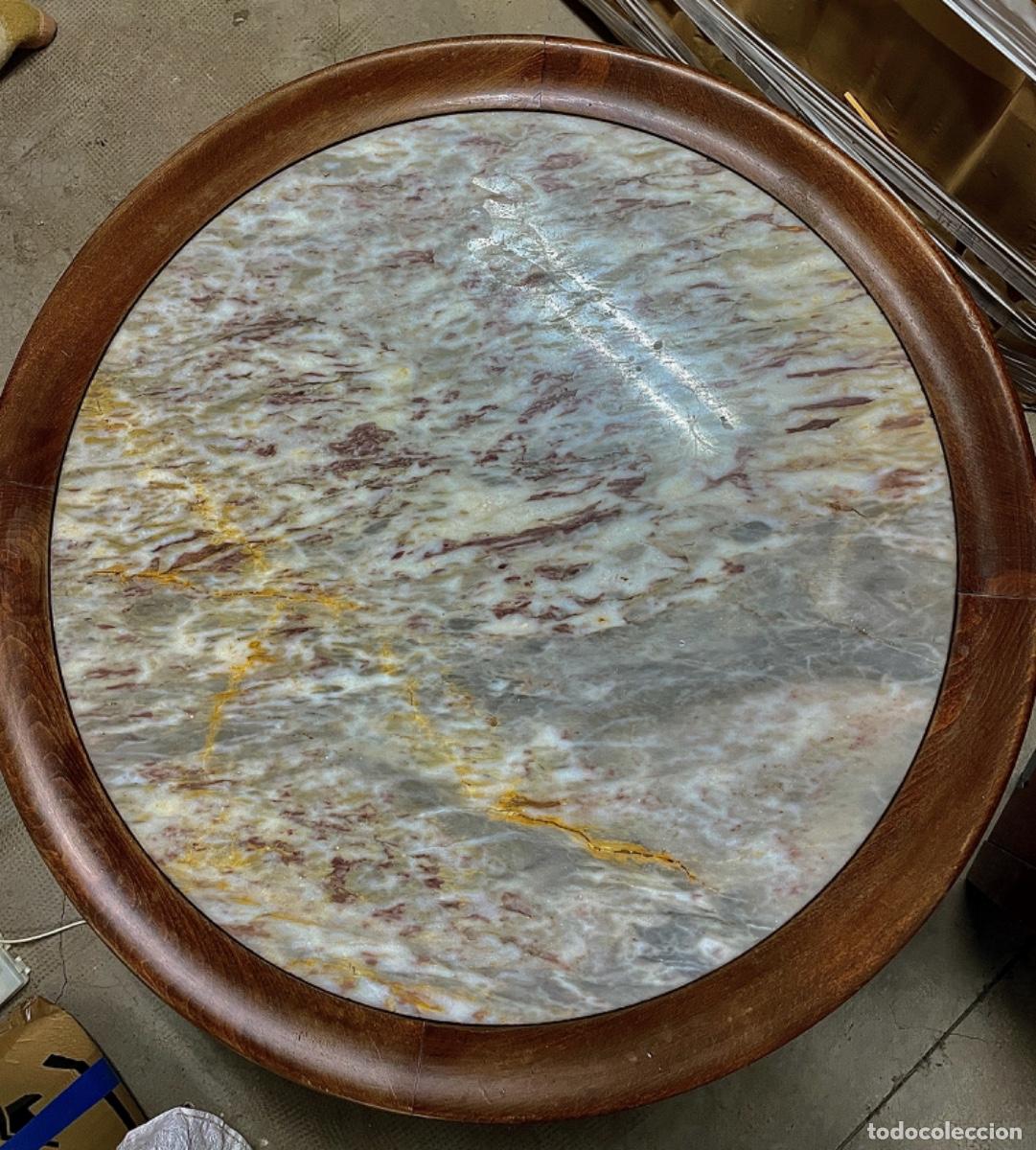 Antig&uuml;edades: Mesa de centro redonda - Foto 3