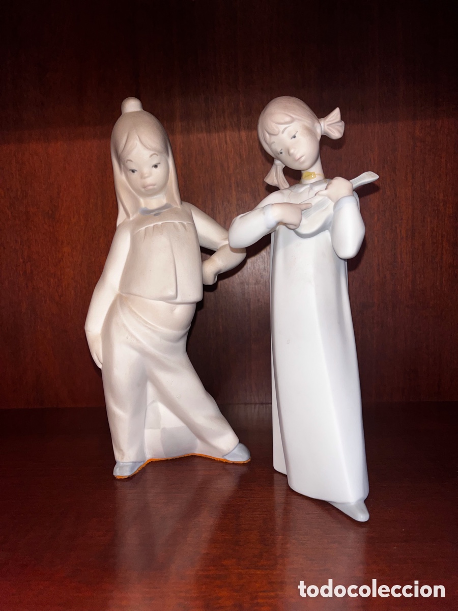 Antig&uuml;edades: Figuras de Porcelana de Lladr&oacute; - Foto 1
