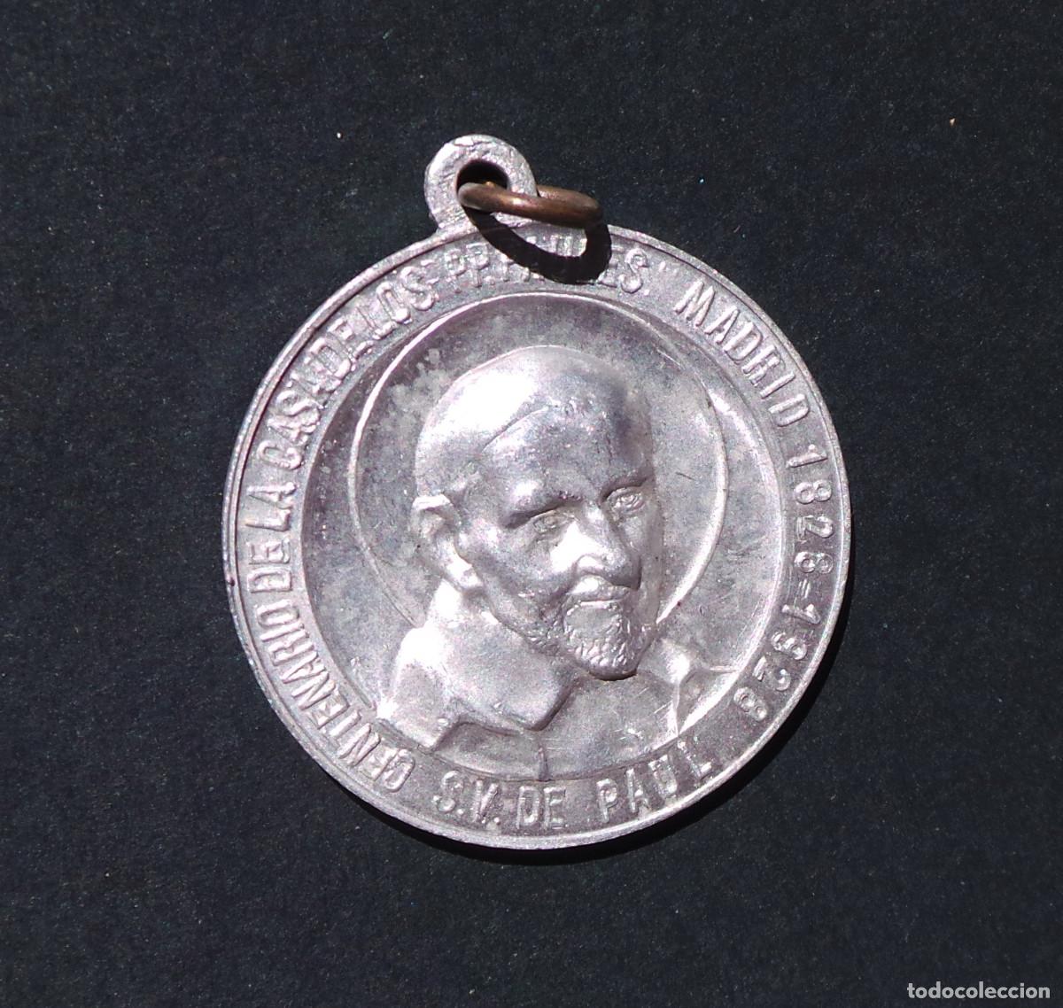 Antiques: MEDALLA CONMEMORATIVA CENTENARIO DE LA CASA DE LOS PA&Uacute;LES EN MADRID, 1828 Y 1928