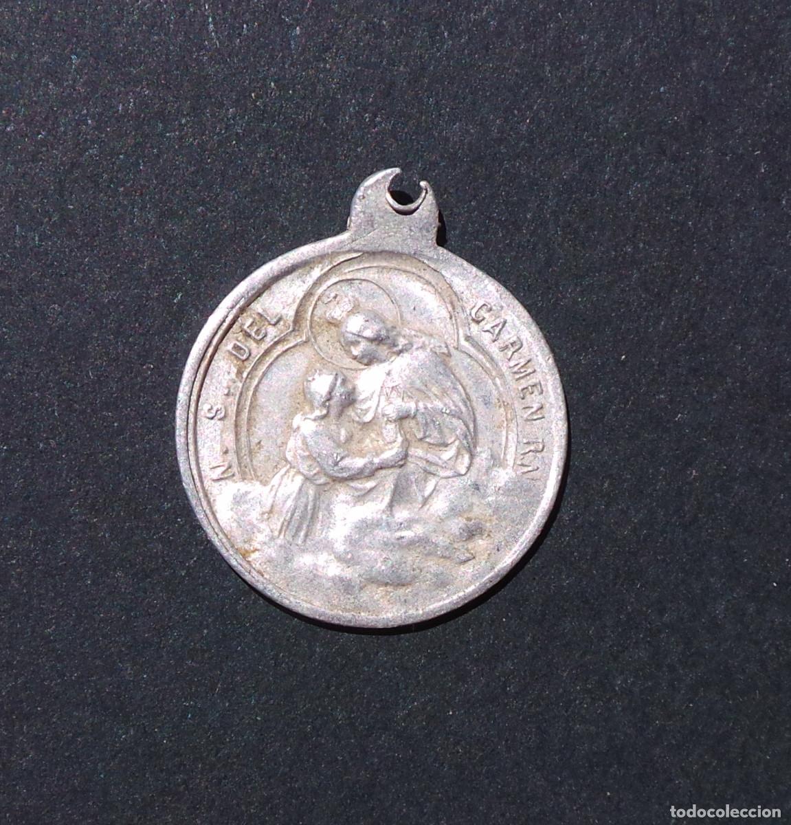 Oggetti Antichi: MEDALLA NUESTRA SE&Ntilde;ORA DEL CARMEN