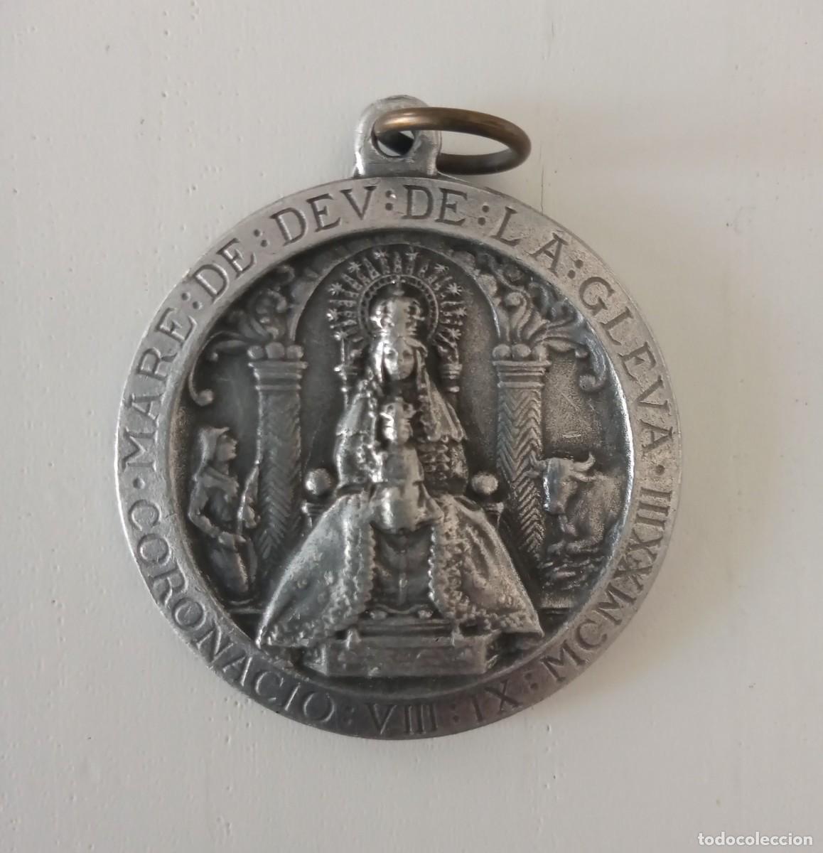 Antig&uuml;edades: MEDALLA CORONACIO MARE DE DEU DE LA GLEVA- 1923 - Foto 3