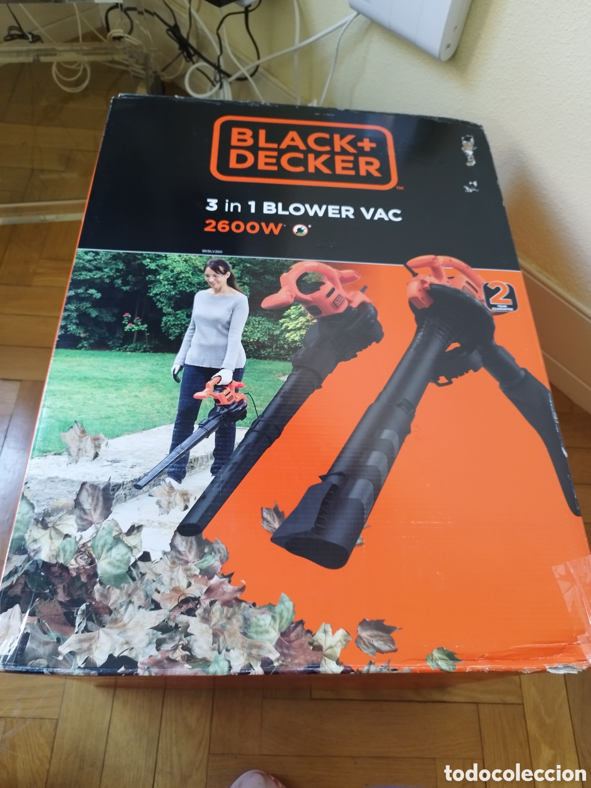 Antig&uuml;edades: Soplador. Aspirador. Triturador. 3 en 1. Black+Decker
