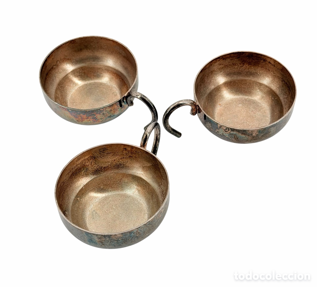 Antig&uuml;edades: Tazas plateadas Antiguas