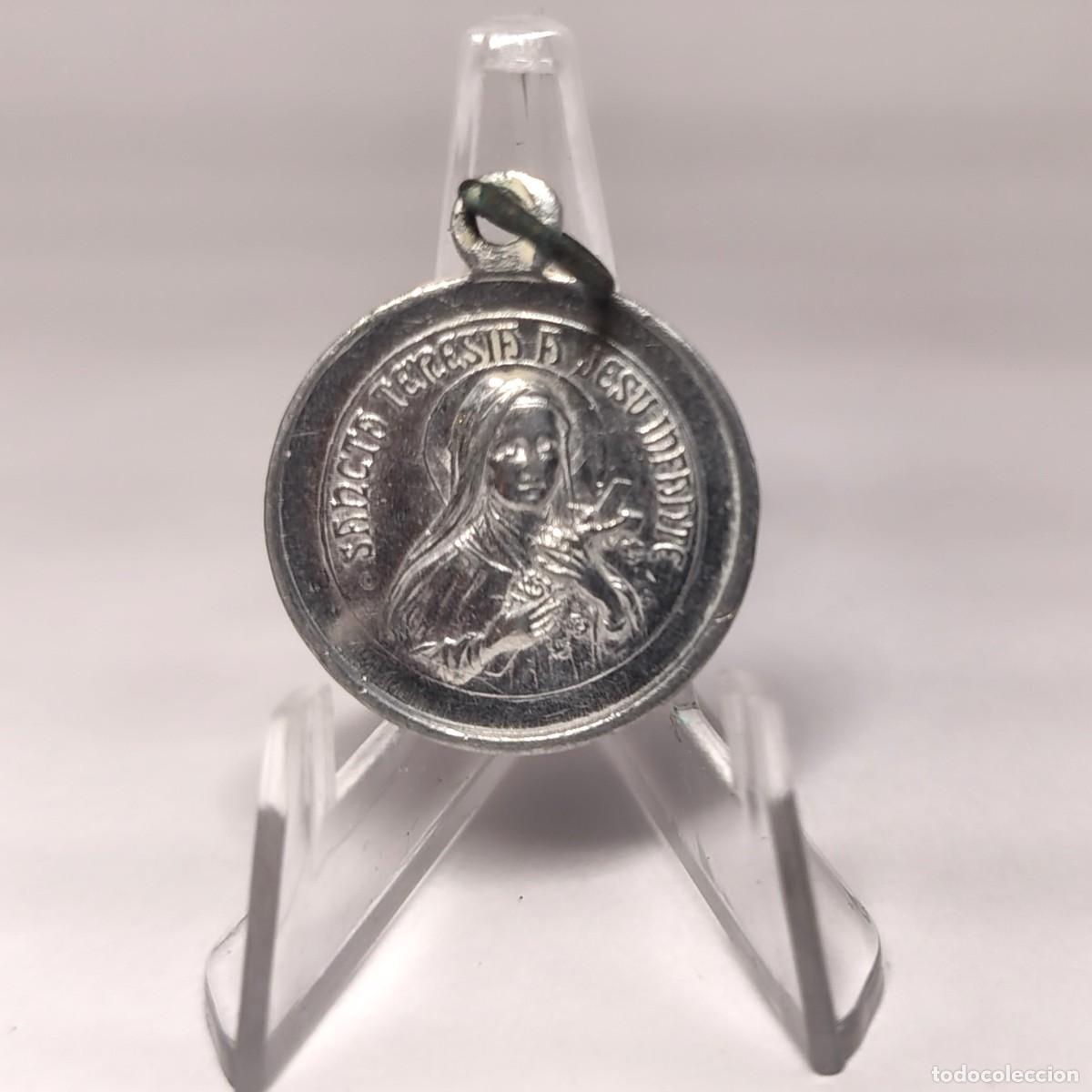 Antig&uuml;edades: Medalla religiosa / Colgante: SANTA TERESA DE JESUS y SANTA INFANCIA. M344