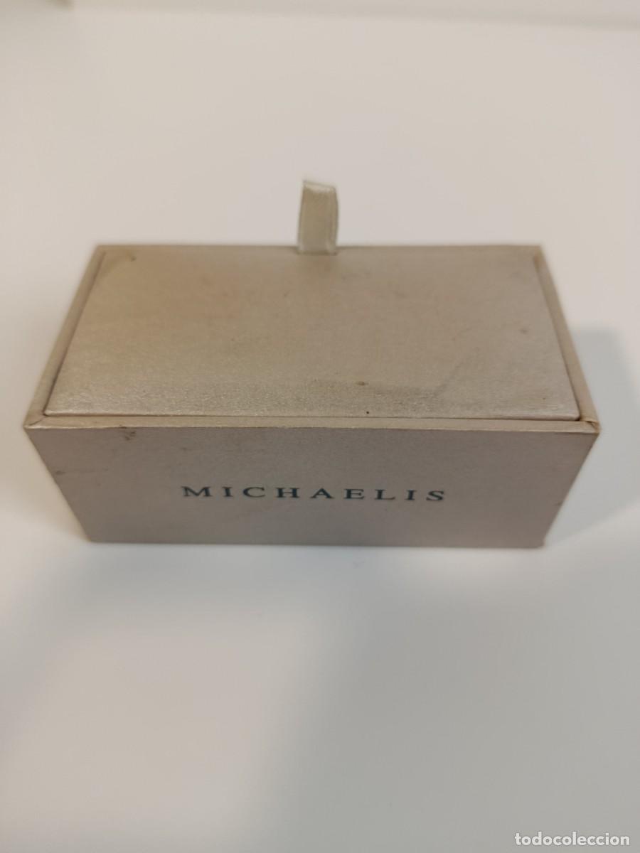 Antig&uuml;edades: GEMELOS DE NOVIO MARCA MICHAELIS. FORMA EXAGONAL - Foto 6