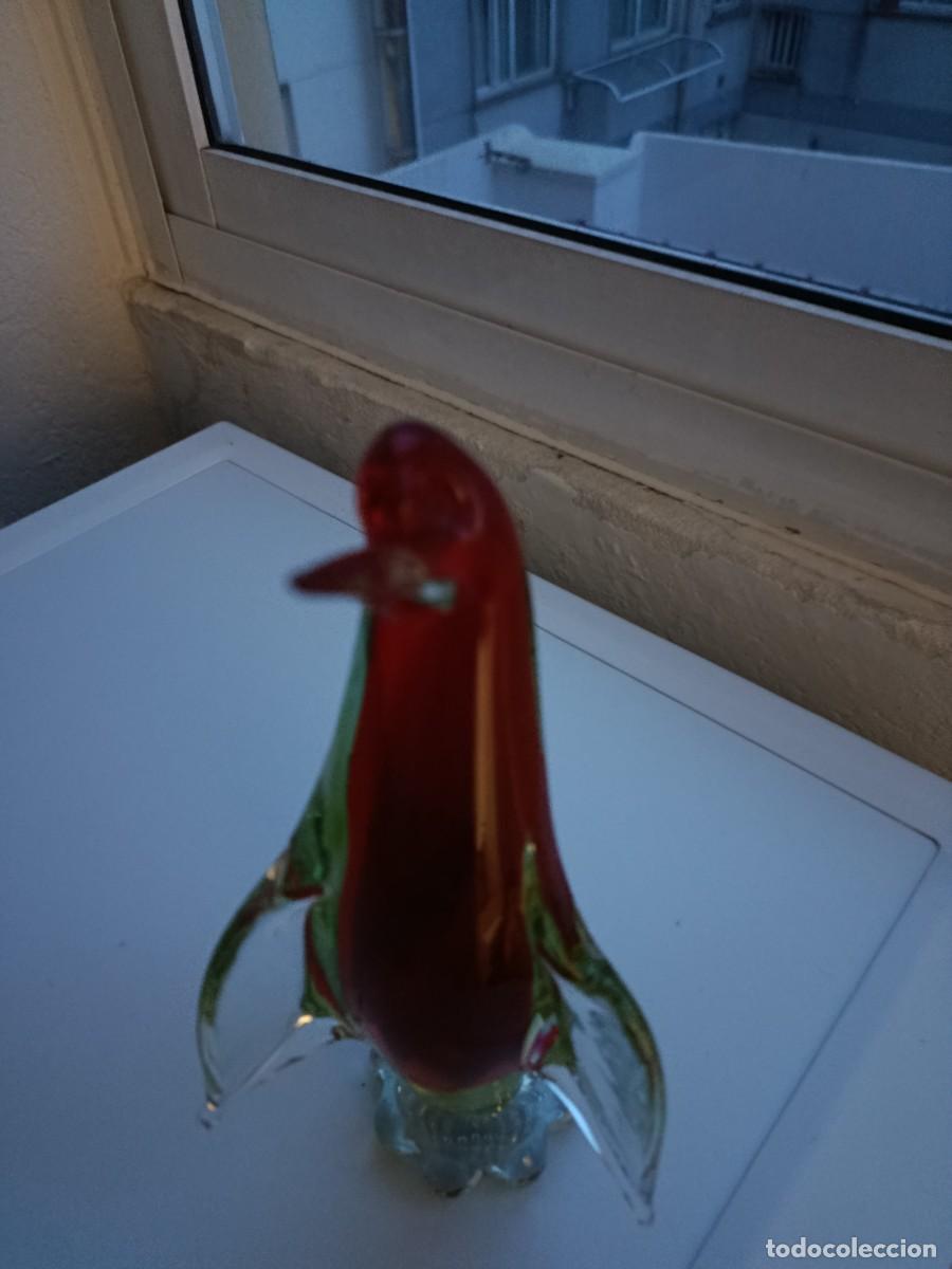 Antig&uuml;edades: Figura pez murano cristal
