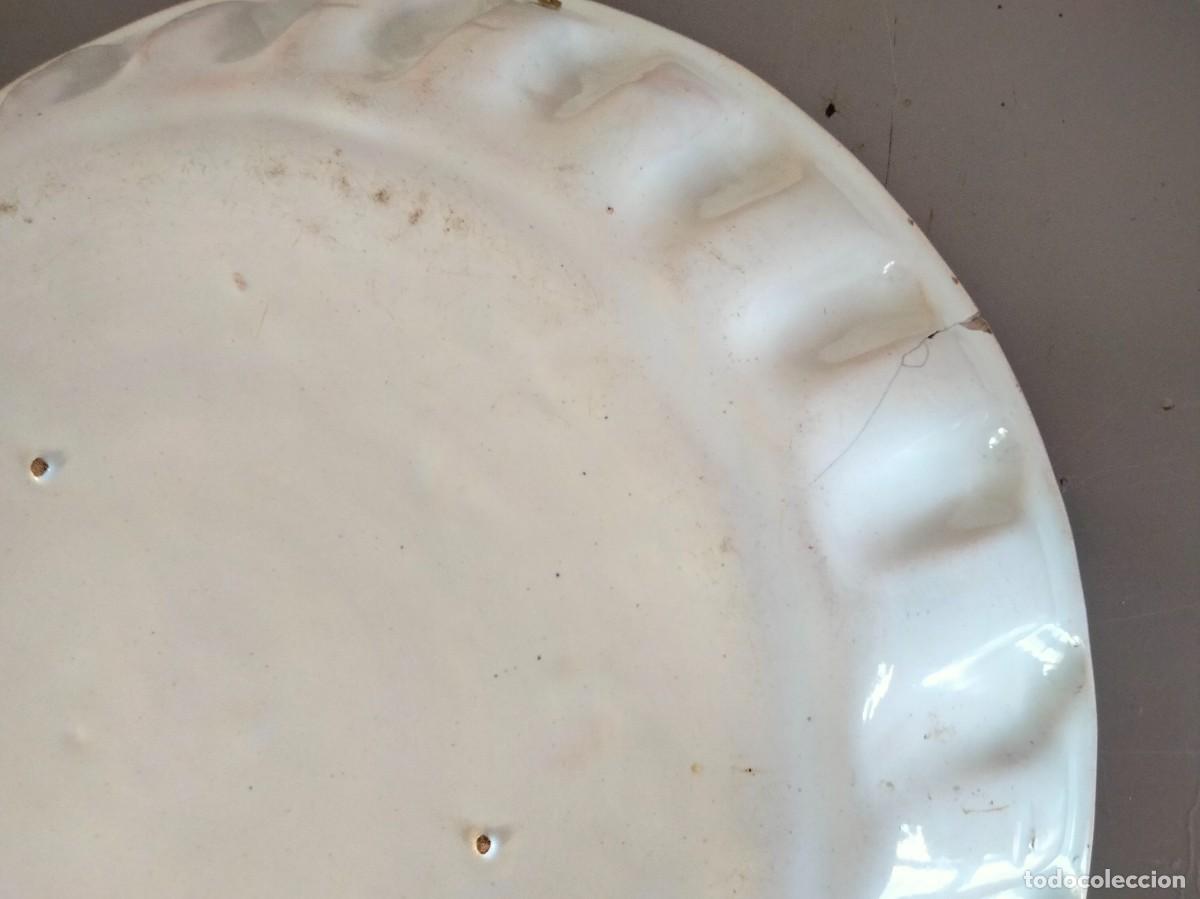 Antig&uuml;edades: Plato de Alcora fine XVIIIe - Foto 5