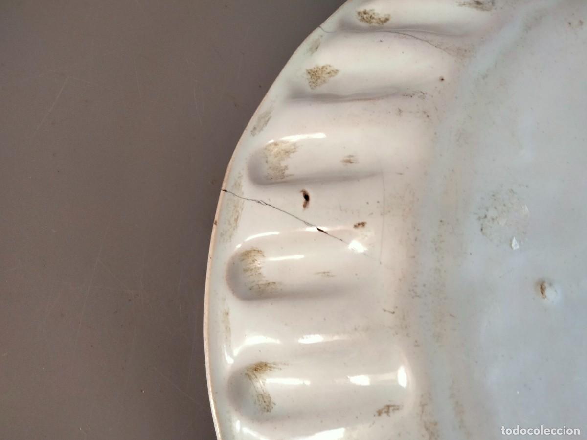 Antig&uuml;edades: Plato de Alcora fine XVIIIe - Foto 6