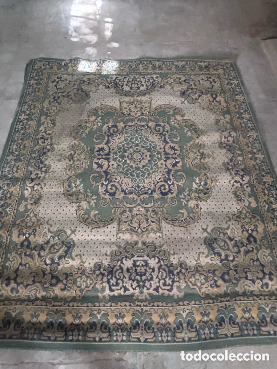 Antig&uuml;edades: ALFOMBRA VINTAGE ESTILO ORIENTAL 200x236cm