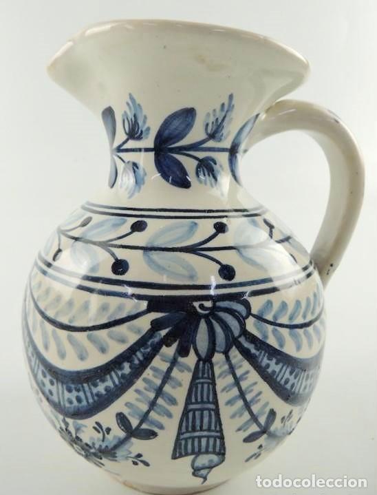 Antig&uuml;edades: ANTIGUA JARRA DE CER&Aacute;MICA DE TALAVERA. FIRMADA. NUEVA