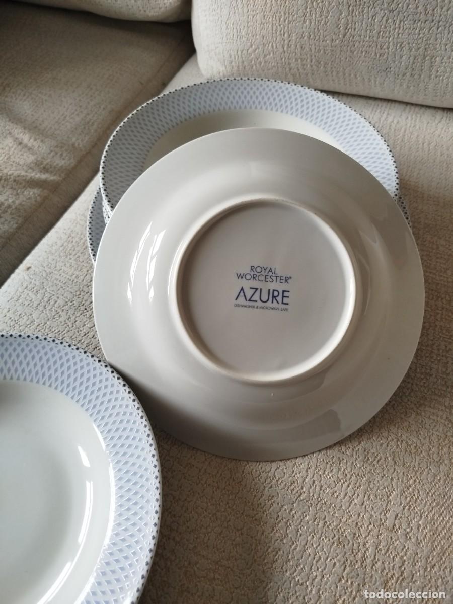Antig&uuml;edades: Vajilla 10 platos. Royal Worcester - Foto 2