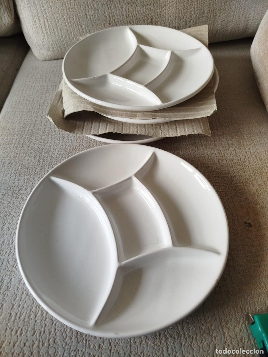 Antiquit&eacute;s: Vajilla 4 platos separadores
