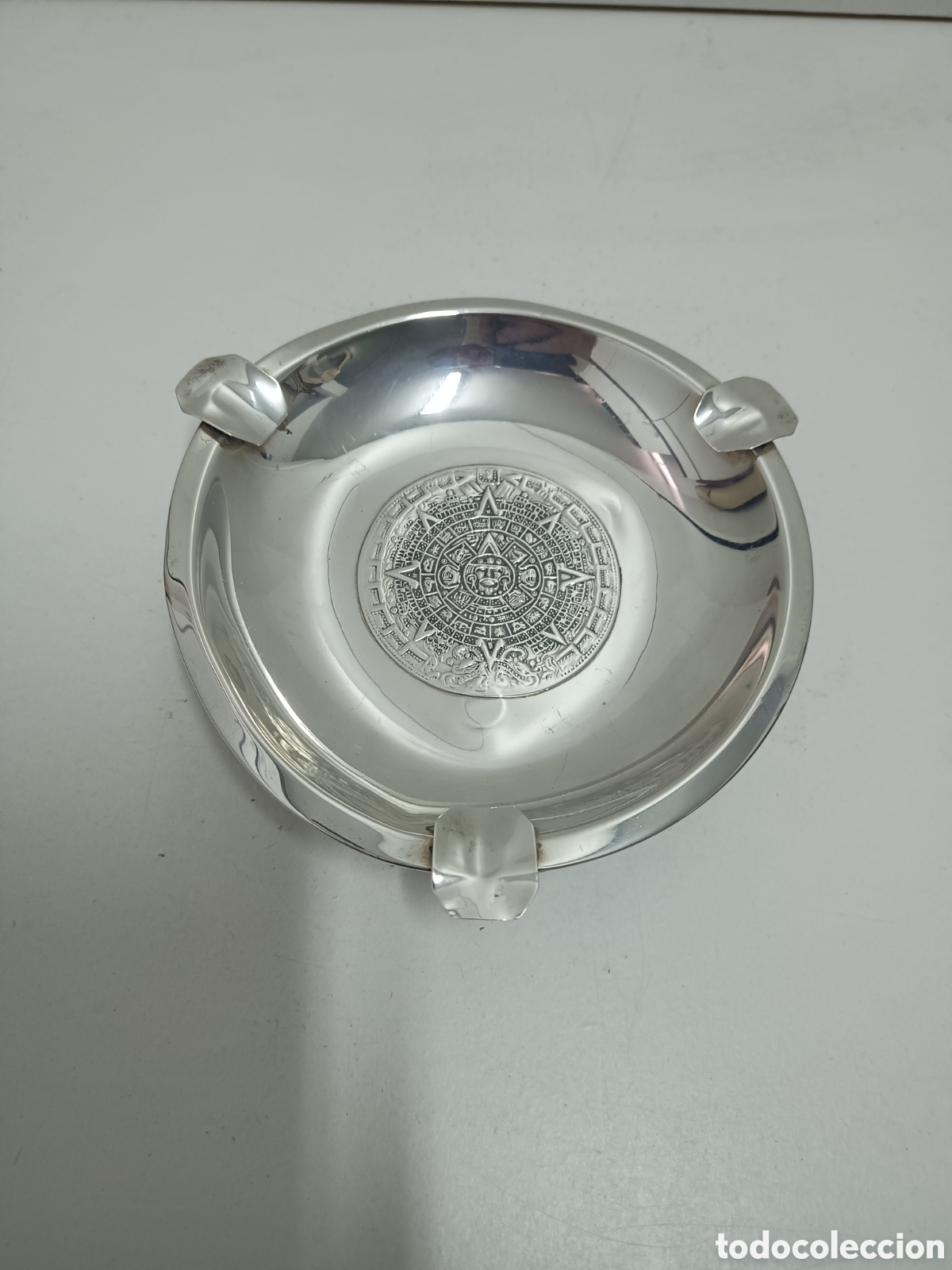 Antiquit&auml;ten: CENICERO DE M&Eacute;XICO - PLATA 925 - 91gr - 14cm