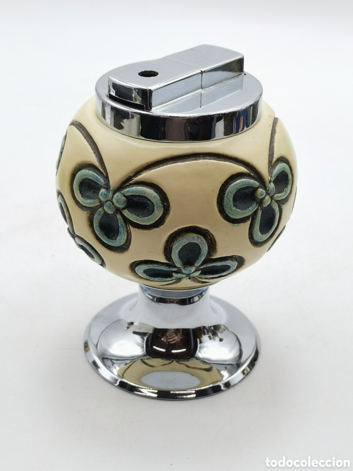 Antiguidades: ENCENDEDOR VINTAGE DE SOBREMESA FLAMINAIRE TABLE ELECTRONIC