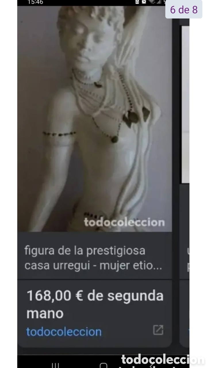 Antig&uuml;edades: Figura cer&aacute;mica aurregui - Foto 8