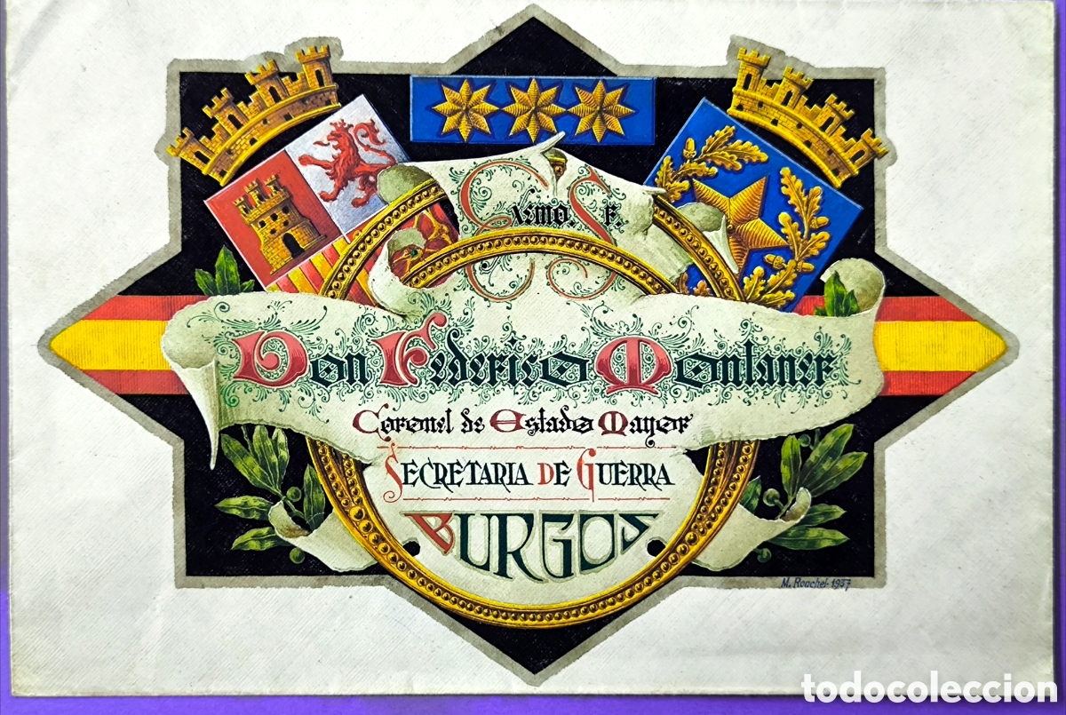 Antig&uuml;edades: SOBRE DE LA GUERRA CIVIL ESPA&Ntilde;OLA
