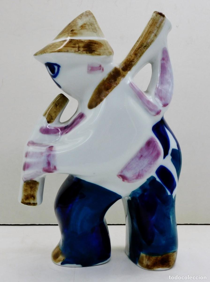Oggetti Antichi: FIGURA DE GAITEIRO EN PORCELANA DE SARGADELOS