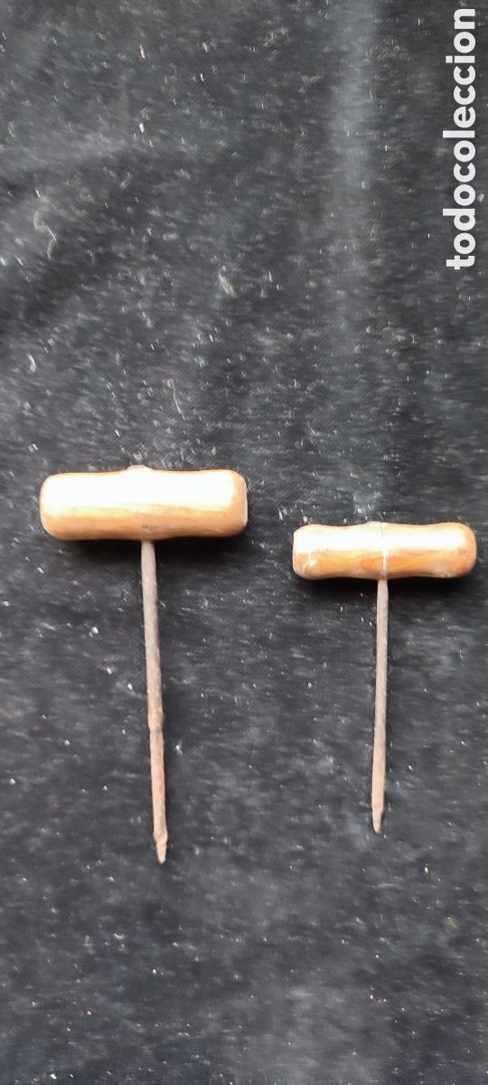 Antig&uuml;edades: Dos antiguas barrenas manuales de carpinter&iacute;a - Foto 1